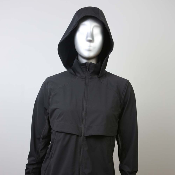 lululemon athletica Jackets & Blazers - Lululemon Women's Hoodie 6 NWOT RARE Black Sheer
